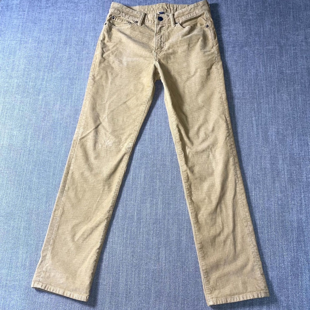 American Eagle Outfitters Flex‎ Pants Mens 29x32 Beige Corduroy Cotton Stretch